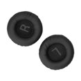 thumbnail image 3 of FYZ‑202 65mm Round Earpads Ear Cushion Replacement with L R Sign for Headphone Headset Black, 3 of 8