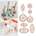 thumbnail image 4 of Exquisite Small Embroidery Hoop Handy Sewing Pendant Cross Stitch Crafts Jewelry 8pcs B, 4 of 8