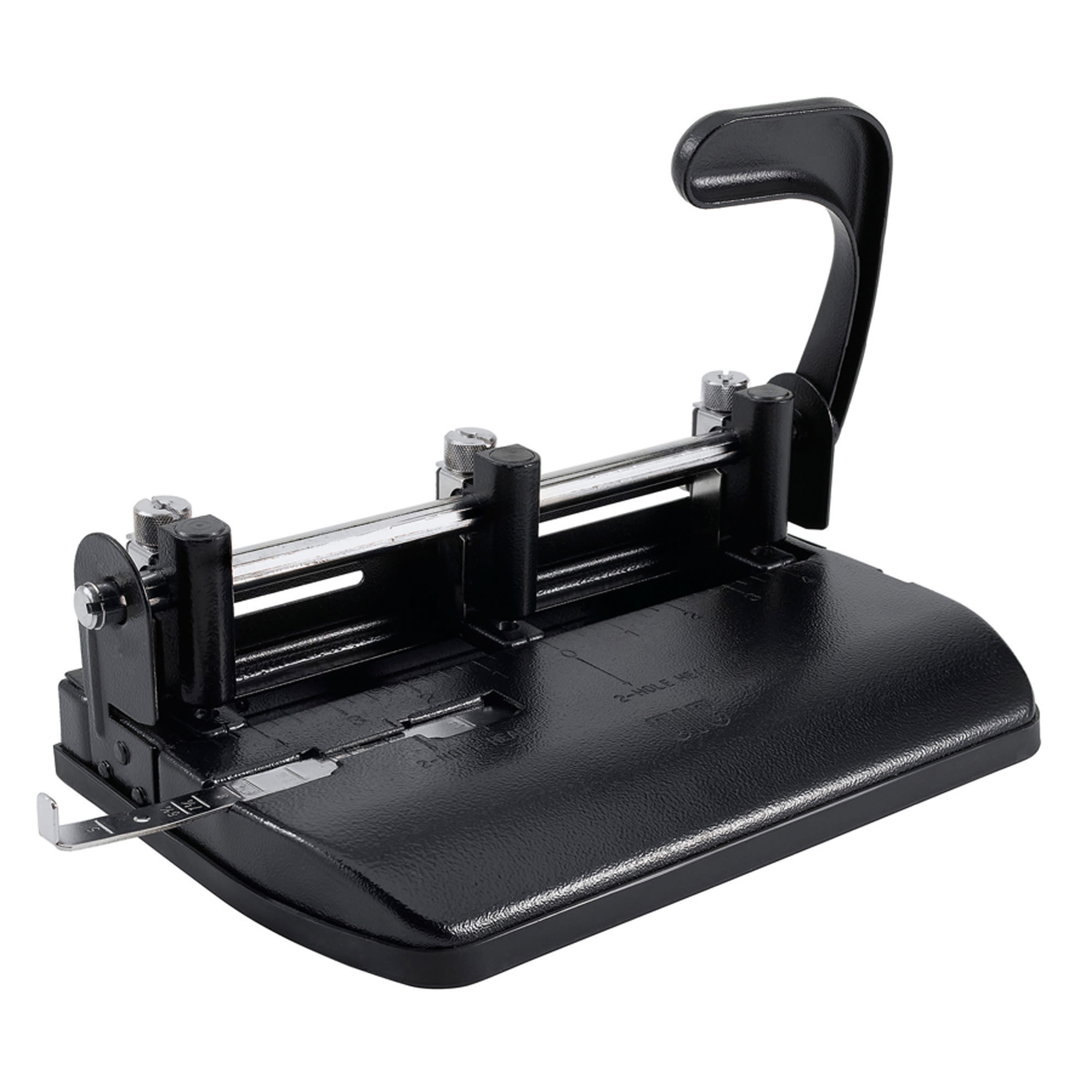 OfficeMate Adjustable 3-Hole Punch, 32-Sheet Capacity photo 1