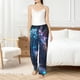 thumbnail image 4 of Balery Crystal Pattern White Horse Pantalones de pijama para mujer, pijamas ultraligeros, pantalones de estar por casa-3X-Large, 4 of 6