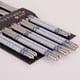 thumbnail image 1 of Palillos de acero inoxidable | Juego de 5 pares | Metal 304 de grado alimenticio | Apto para lavavajillas y reutilizable | Mango antideslizante para principiantes | Cocina asiática y sushi, 1 of 7