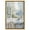 Gold Frame, variant on Bluebird Bathroom Canvas Glam Bathroom Art by Art Remedy, White Frame, 10" x 15"