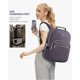 thumbnail image 5 of Mochila LOVEVOOK para mujer, portátil de viaje de 15.6 pulgadas con puerto USB, 5 of 9