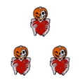 thumbnail image 3 of Guardoinrt Unique And Festive Ambiance Punk Halloween Enamel Pin Brooch For Halloween Parties With Multiple Pumpkin Skeleton 3Set, 3 of 6
