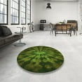 thumbnail image 4 of Ahgly Tapis Rectangulaire Lavable en Machine Intérieur Transitionnel Vert Forêt Foncé, 8 Pieds x 12 Pieds, 4 of 7