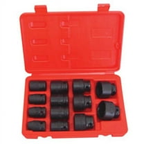 13 Pc. 1/2" Drive 6 Point SAE Standard Impact Socket Set 4202