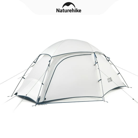 Naturehike, Hiking Tent, Large Space Outdoor Camping Tent, Lightweight Backpacking Tent with Vestibule, Waterproof Four Seasons Dome Tent, Stable Tri-Cross Support Structure, Strong Wind Resistance