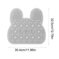 thumbnail image 3 of EGNMCR Bathroom Rugs, Rugs for Living Room, Area Rug Silicone Foot Scrubbers Shower Mat Antiskid Massage Foot Wash Pad Deep Clean Exfoliating Spa Foot Cleaner Bristles For Shower Silicone floor mats, 3 of 6