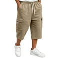 thumbnail image 2 of Cargo Shorts for Men Outdoor Work Athletic Walking Pants Hiking Fit Summer Casual Tactical Shorts with Multi Pockets, 3XL, 2 of 8