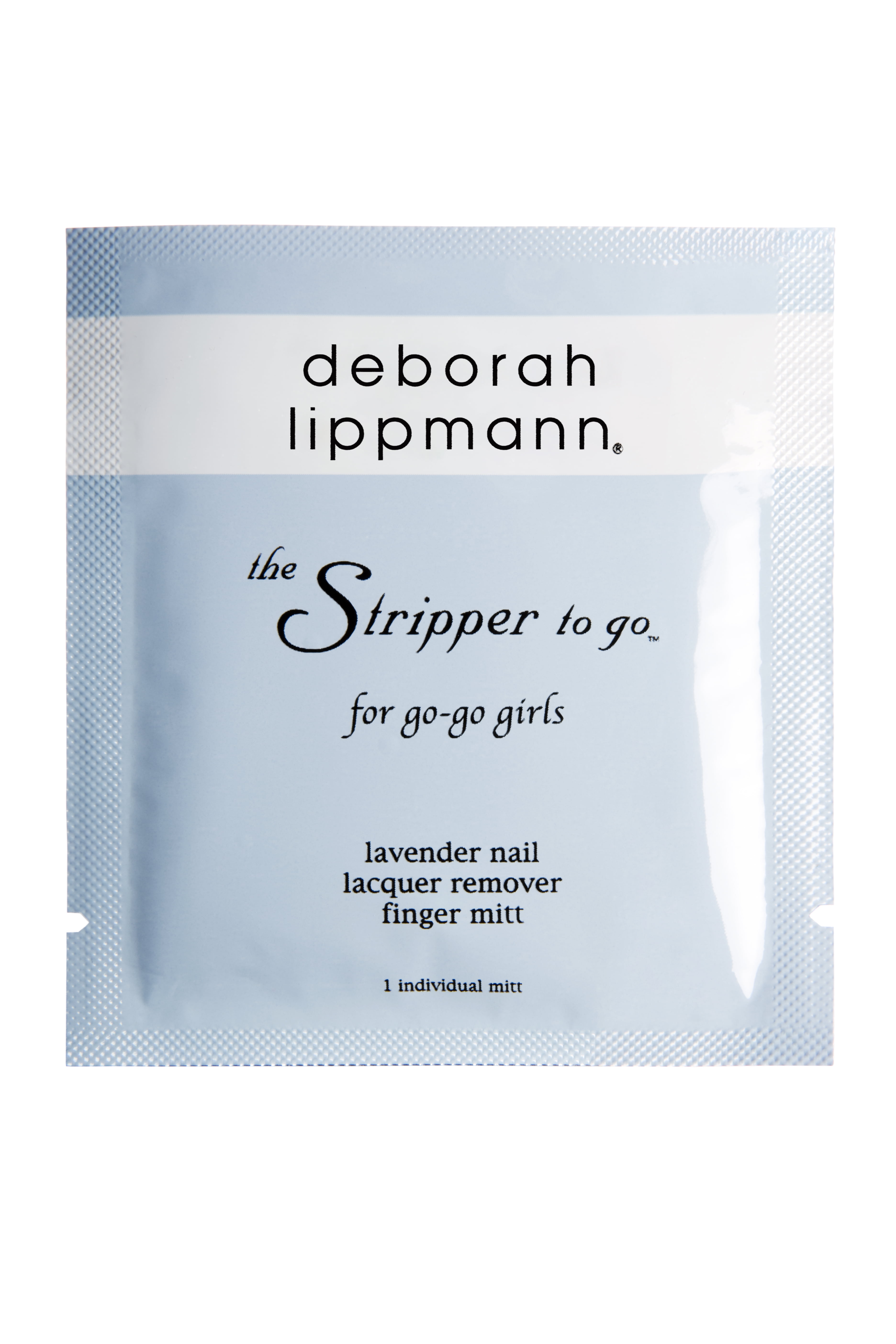 Deborah Lippmann The Stripper To Go - Nail Polish Remover Mitts, Set of 6