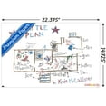 thumbnail image 3 of Home Alone - Map Wall Poster, 14.725" x 22.375", 3 of 3