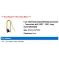 thumbnail image 2 of Fast Idle Valve Solenoid Relay Connector - Compatible with 1997 - 2001 Jeep Grand Cherokee 1998 1999 2000, 2 of 2