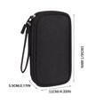 thumbnail image 2 of ddioayh Electronic Organizer,Travel Cable Accessories Bag,Pouch Portable Waterproof Storage Bag,Electronic Organizer Case for Cable,Mouse,USB Cable,Cord,Charger,Phone,Earphone, 2 of 2