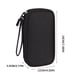 thumbnail image 2 of Bolsa para guardar accesorios digitales, cable de datos, almacenamiento portátil, funda rígida para teléfono, cargador de batería de viaje, bolsa para guardar pendientes., 2 of 2