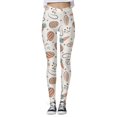 thumbnail image 1 of Gibobby Leggins estampados Mallas con estampado huevos Pascua para mujer, mallas deportivas con Control Yoga para mujer, mallas talle（Blanco， L), 1 of 5