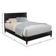 thumbnail image 5 of Pemberly Row Modern / Contemporary Queen Platform Bed in Black, 5 of 5