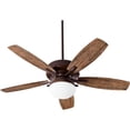 thumbnail image 5 of Quorum International 18525 Eden 52" 5 Blade Indoor Ceiling Fan with Light Kit, 5 of 5