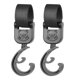 thumbnail image 2 of 2 PCS Cartoon Stroller Accessories Degree Large Hook Umbrella Car Hook and Loop Stroller Hook qym unisex, 2 of 2