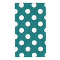 thumbnail image 1 of Balery Teal And White Polka Dot Toalla de Microfibra Premium con Estampado – 27.5x16 pulgadas, Alta Absorción, Suave y Aterciopelada, Secado Rápido, 1 of 6