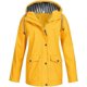thumbnail image 4 of Chaqueta impermeable softshell para mujer, transpirable, plegable, ligera y de transición, con capucha para primavera, otoño, senderismo, trekking y ciclismo., 4 of 5