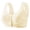 #40Beige, variant on Byworldtasic Lace Bras for Women Front Closure No Underwire Comfort Breathable Senior Wireless Snap Closing Bra