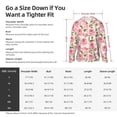 thumbnail image 5 of Fuzoiu Rose Flowers Print Unisex Sun Protection Hoodie,UPF 50+ Light Jacket,Full Zip Sun Protection Hoodie,Long Sleeve Sun Shirts,for Outdoor Activities-Medium, 5 of 7