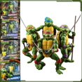 thumbnail image 2 of Figuras de acción de Tortugas Ninja Mutantes adolescentes, figuras de Anime Shf, Leonardo Raphael, Donatello, modelo de colección Tmnt, Juguetes LIUWENJING unisex, 2 of 2