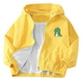 thumbnail image 2 of Cowsor Girls Windbreaker Lightweight Spring Fall Outerwear for Kids, 2 of 6