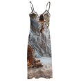 thumbnail image 5 of Christmas Snowmen Sleeveless Dress for Women Clothing Female Women's Summer Skirt, 5 of 7