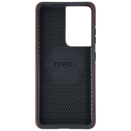Incipio - Duo Case for Samsung Galaxy S21 Ultra 5G - Salsa Red/Black