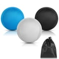 thumbnail image 1 of Entrenador de mano Bola de entrenamiento de dedos de bolas de entrenador de mano de 3 piezas para entrenamiento de fuerza para aliviar el estrés, 1 of 7