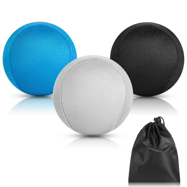 Entrenador de mano Bola de entrenamiento de dedos de bolas de entrenador de mano de 3 piezas para entrenamiento de fuerza para aliviar el estrés