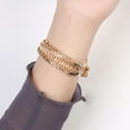 thumbnail image 3 of Weicam Women Elegant Crystal Bangle Braclet Round Dial Analog Quartz Wristwatch, 3 of 4