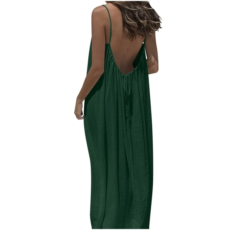 sachin and babi light blue dress Y2K SKY Backless Crochet Maxi Dress Blue Ombre Deadstock USA – Denali Brand main image 1