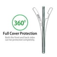 thumbnail image 6 of AMZER Galaxy Note10 Full Body Protective TPU Case, 360 Full Body Dual Layer Slim Transparent TPU Case for Samsung Galaxy Note 10, 6 of 6