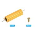 thumbnail image 4 of 100W 200 Ohm Aluminum Shell Resistor Housing Resistor with Screws 2Set, 4 of 7