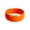 Orange, variant on Bright Color Resin Bracelet for Women Bangle Glossy Chunky Wide Cuff Summer Plain Round Wrist Summer Vacation Statement Personalized Gift Jewelry Orange