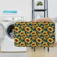 thumbnail image 7 of Bathroom Rugs Sets 3 Piece - Sunflowers vintage Aesthetic Absorbent Non Slip Bath Mats, U-Shape Toilet Lid Cover, Contour Mat, Soft Washable Shower Mats Bath Rug Mat for Bathroom Tub Toilet, 7 of 7