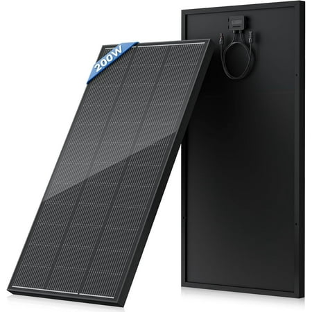 12V 100W Solar Panel Mono 18BB Battery Charge RV PV Home Off-Grid