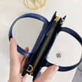 thumbnail image 5 of Tory Burch Women's Ella Nylon Extra Small Top Zip Crossbody Bag Purse (Tory Navy), 5 of 9