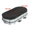thumbnail image 6 of Rectangular Pool Cover Rectangular Pool Cover for Above Ground Swimming Pool, 6 of 8