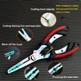 thumbnail image 4 of Stainless Steel Fishing Pliers Fishing Hook Remover Saltwater Resistant Fishing Braided Line Cutter Scissors Fishing Equipment, 4 of 9