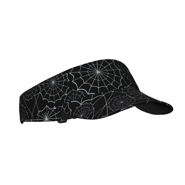 Balery Spider Web Black Gorra deportiva con visera ajustable para mujer y hombre (talla única)