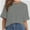 Heather gray, variant on Women's Oversized T Shirts Short Sleeve Crewneck Summer Tops Casual Loose Basic Tee Shirts Trendy Clothes
