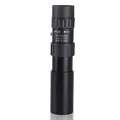 Professional HD Monocular Telescope 10-300x Zoom Long Range Portable for Hunting and Outdoor Activities (Black)