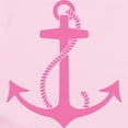 thumbnail image 2 of CafePress - Pink Anchor Infant Bodysuit - Baby Light Bodysuit, Size Newborn - 24 Months, 2 of 4