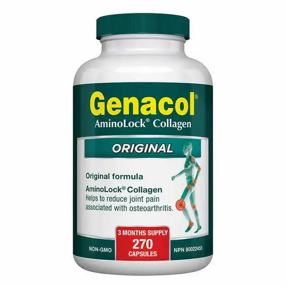 Genacol Formule Originale - 270 Gélules de Collagène Soutien à la Santé et à la Mobilité Articulaires