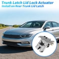 thumbnail image 3 of Unique Bargains Rear Trunk Latch Lock Actuator for Volkswagen Passat B8 2015-2020 4 Pins Rear Tailgate Latch Actuator 3G0827506B Black Silver Tone Plastic Iron, 3 of 7
