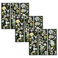 thumbnail image 1 of Pegatinas para álbumes de recortes, diario, flores y plantas, juego de pegatinas impermeables de lámina dorada para adultos, adolescentes y niñas (9 hojas) 2424, 1 of 5