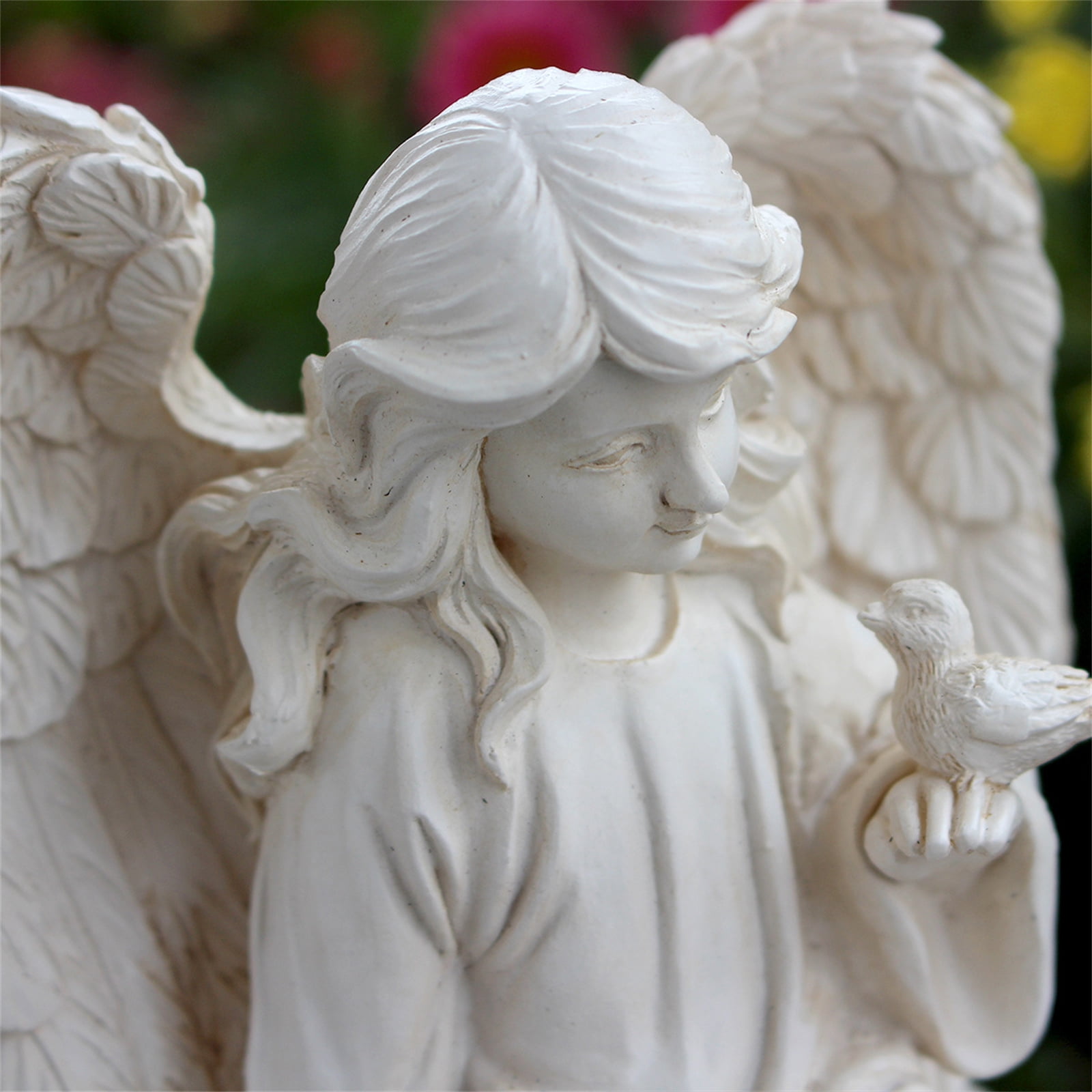 1PC Angela Decorative Ornaments European Sculpture Cherub Figurinee Angela Memorials Angela Garden Statue Table Decorations